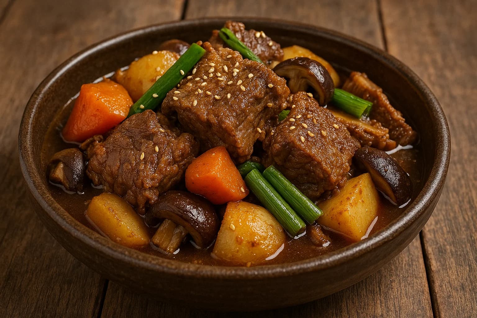 소사태 갈비찜