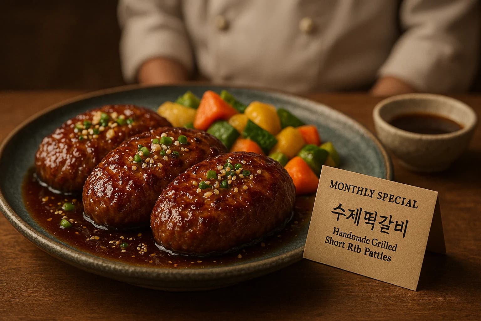 수제 떡갈비