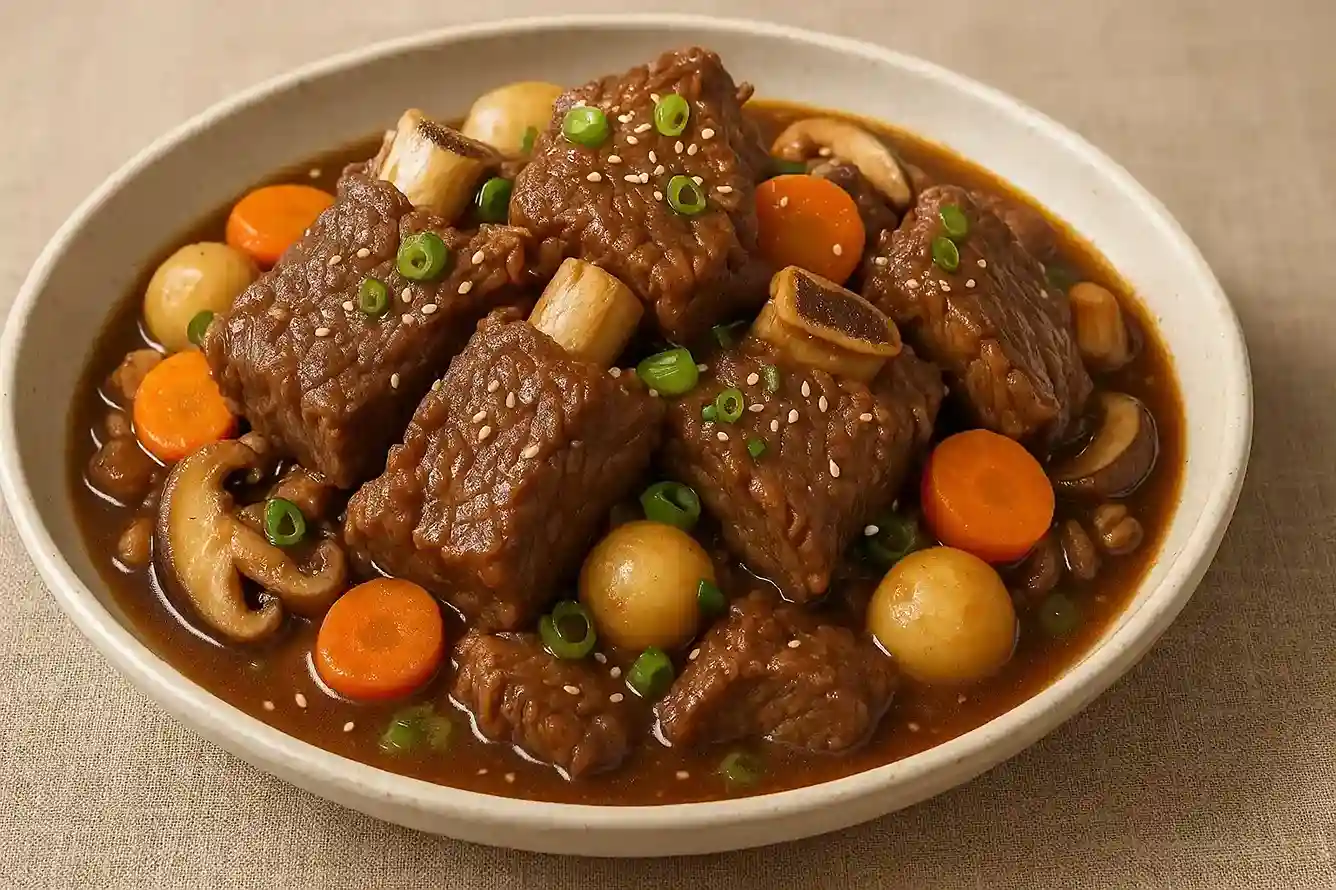 소사태 갈비찜