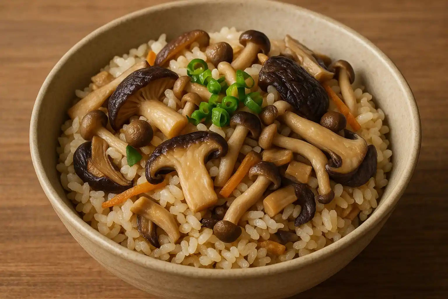 버섯 영양밥