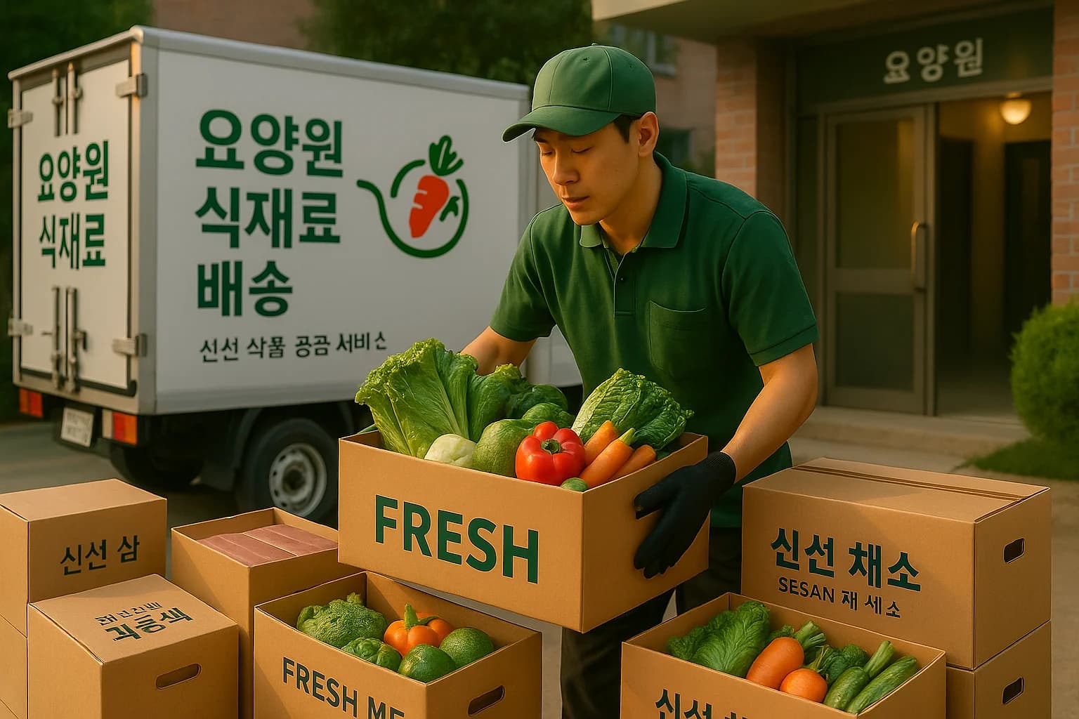 신선한 식자재